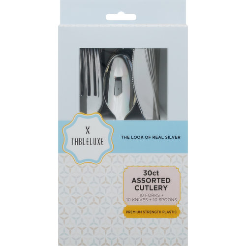 Tableluxe Cutlery, Assorted