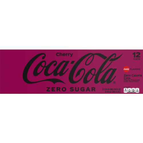 Coca-Cola Cola, Cherry, Fridge Pack