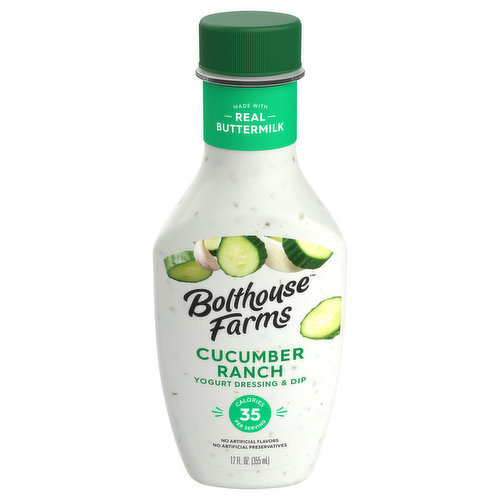 Bolthouse Farms Yogurt Dressing & Dip, Cucumber Ranch