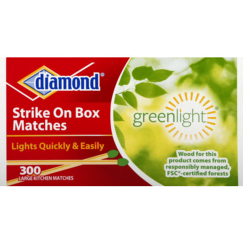 Diamond Matches, Strike On Box