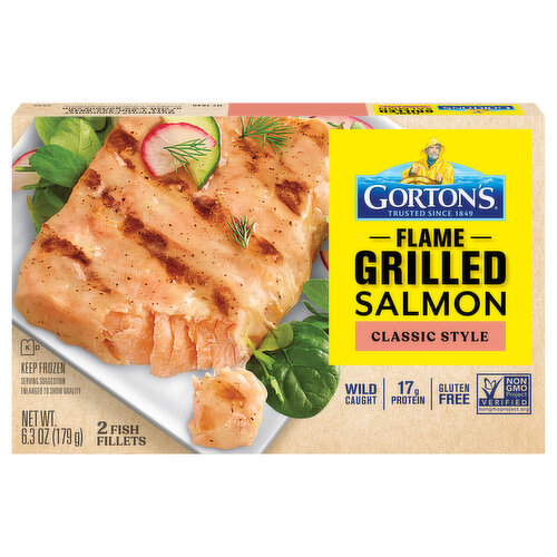 Gorton's Salmon, Flame Grilled, Classic Style