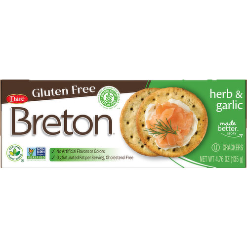 Breton Original Crackers - Dare Foods