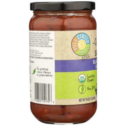 Full Circle Market Medium Black Bean & Corn Salsa