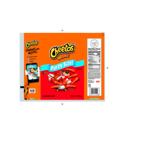  Cheetos Puffs Cheese Flavored Snacks, Party Size