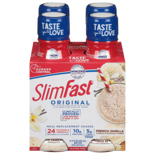 SlimFast Meal Replacement Shake, French Vanilla