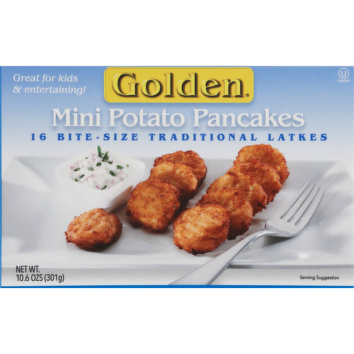 Golden Potato Pancakes, Mini