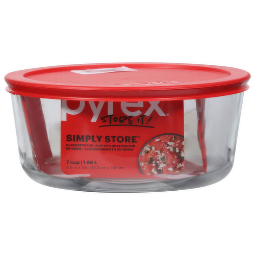 Pyrex Glass Storage, Simply Store, 1.65 Liter