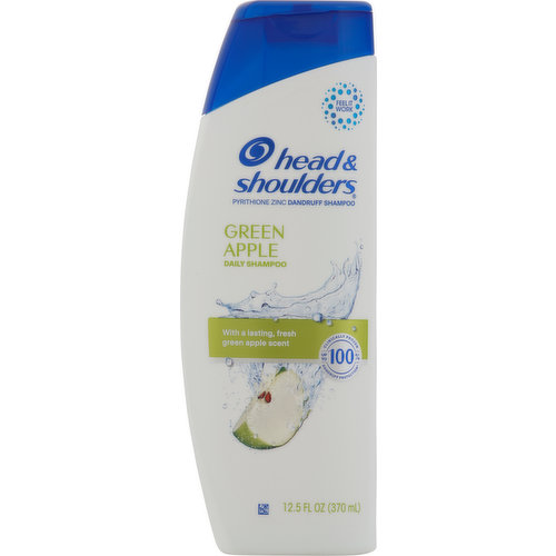 Head & Shoulders Shampoo, Daily, Green Apple