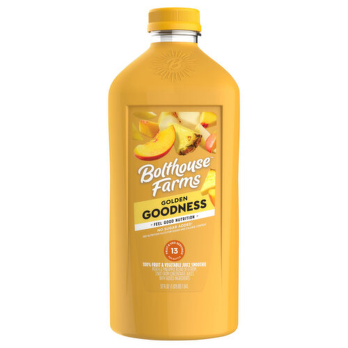Bolthouse Farms Fruit & Vegetable Juice Smoothie, Golden Goodness