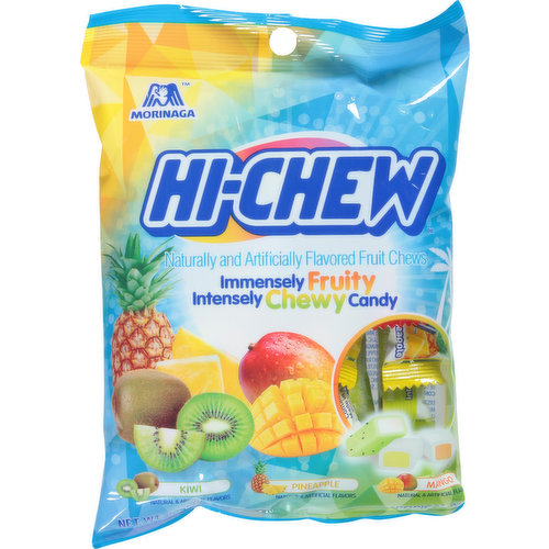 Hi-Chew Fruit Chews, Kiwi, Pineapple, Mango