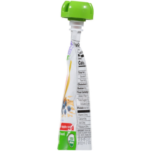 Tippy Toes Banana Blueberry Apple Oat Organic Baby Food