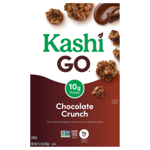 Kashi Organic Breakfast Cereal Blueberry Clusters, 13.4 oz