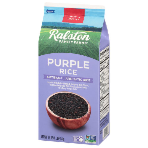 Ralston Family Farms Purple Rice, Artisanal