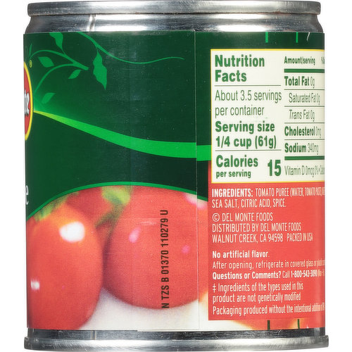 Del Monte Sauce, Tomato