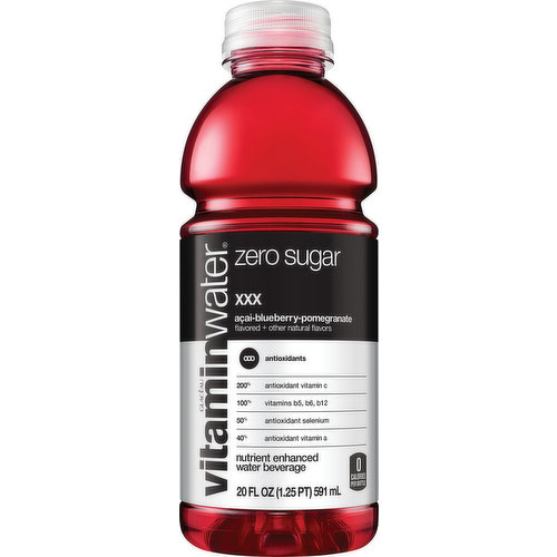 Vitaminwater Water Beverage, Acai-Blueberry-Pomegranate