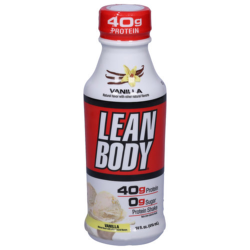 Lean Body Protein Shake, Vanilla
