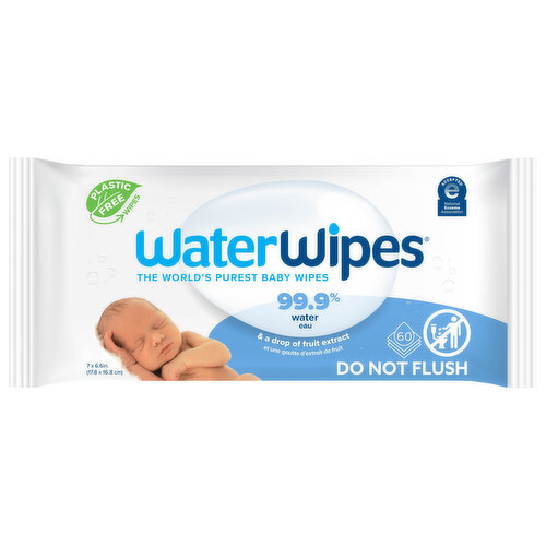 WaterWipes Wipes, Plastic Free