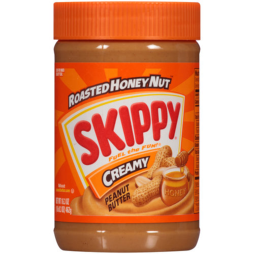 Skippy Roasted Honey Nut Creamy Peanut Butter