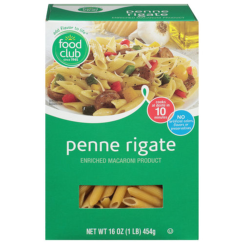 Food Club Penne Rigate
