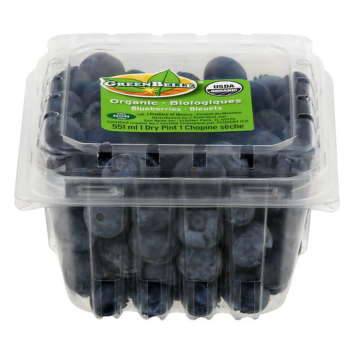 GreenBelle Blueberries, Organic