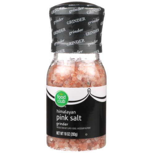 Food Club Himalayan Pink Salt Grinder