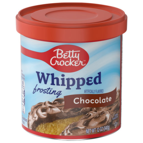 Betty Crocker Frosting, Chocolate, Whipped