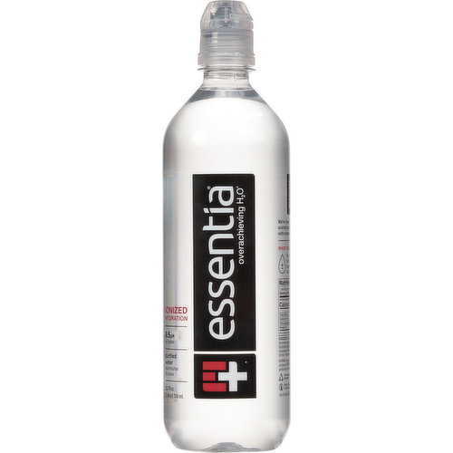 Essentia Purified Water, Ionized Hydration