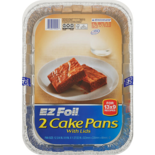 EZ Foil Cake Pans