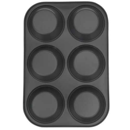 Jumbo Muffin Pan - 6 Cup