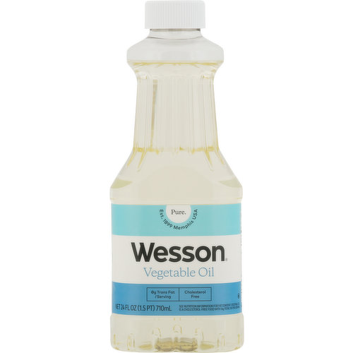 Wesson Vegetable Oil, Pure