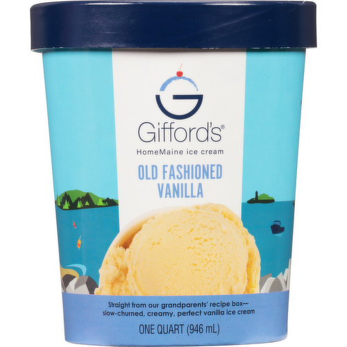 Gifford's Ice Cream, HomeMaine, Old Fashioned Vanilla