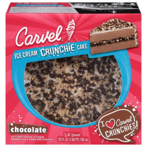 Carvel Ice Cream Cake, Crunchie, Chocolate