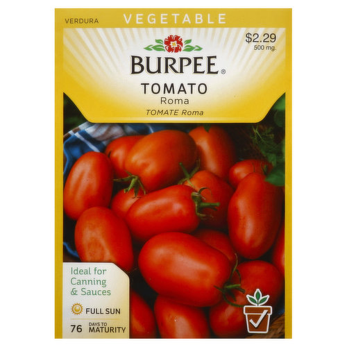 Burpee Seeds, Tomato, Roma
