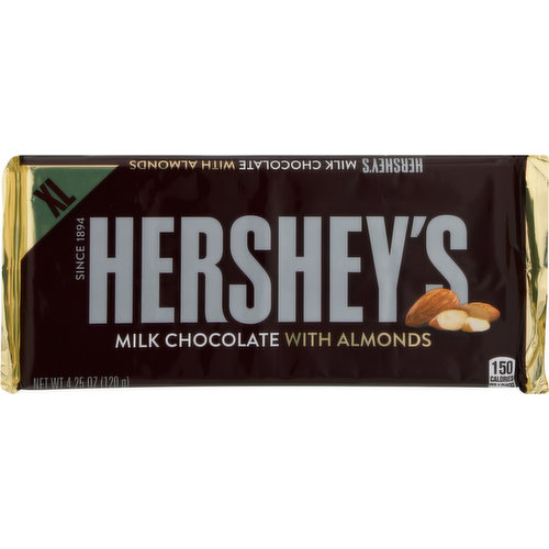 Hershey's Milk Chocolate, with Almonds, XL