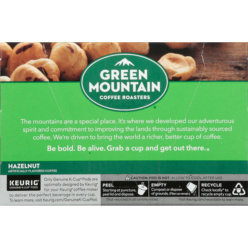 Green mountain clearance hazelnut coffee