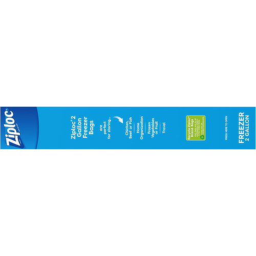 Ziploc Brand Seal Top Freezer Bags