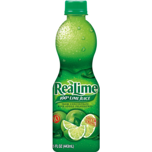 ReaLime 100% Juice, Lime