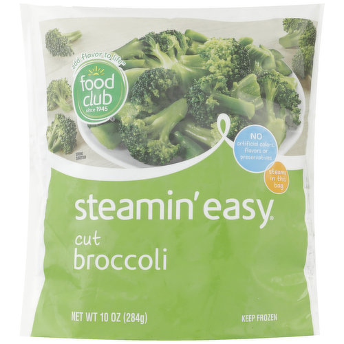 Food Club Steamin' Easy, Cut Broccoli