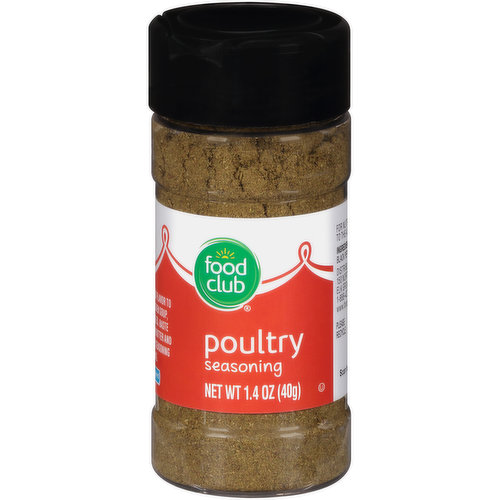 Food Club Poultry Seasoning - King Kullen