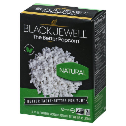 Black Jewell Popcorn, Natural