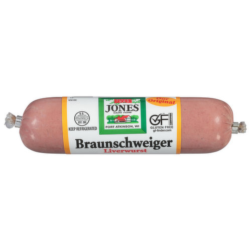 Jones Dairy Farm Liverwurst, Braunschweiger