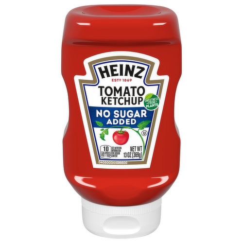 Heinz Tomato Ketchup, No Sugar Added