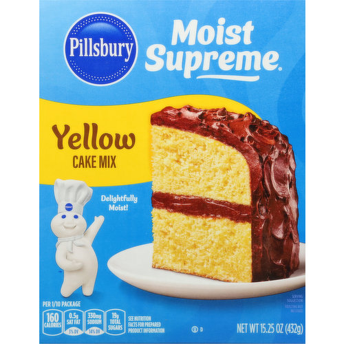 Pillsbury Moist Supreme Chocolate Premium Cake Mix, 15.25 oz - The Fresh  Grocer