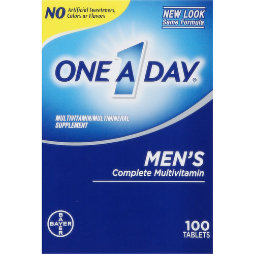 One A Day Complete Multivitamin, Men's, Tablets