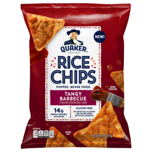 Quaker Rice Chips, Tangy Barbecue