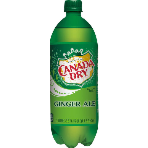 Canada Dry Ginger Ale, Caffeine Free