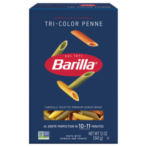 Barilla Penne, Tri-Color