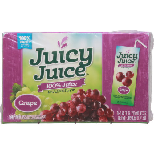 Juicy Juice 100% Juice, Grape