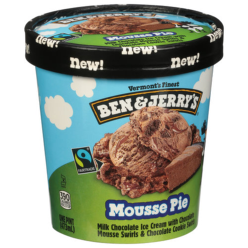 Ben & Jerry's Ice Cream, Mousse Pie - King Kullen