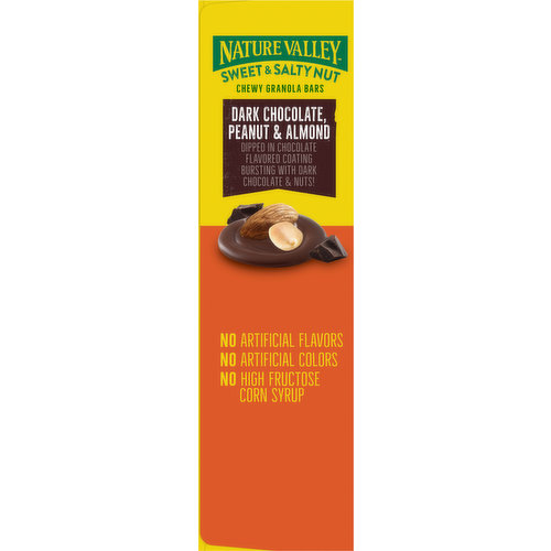 Nature Valley Granola Bars, Sweet and Salty Nut, Peanut, 6 Bars, 7.2 OZ